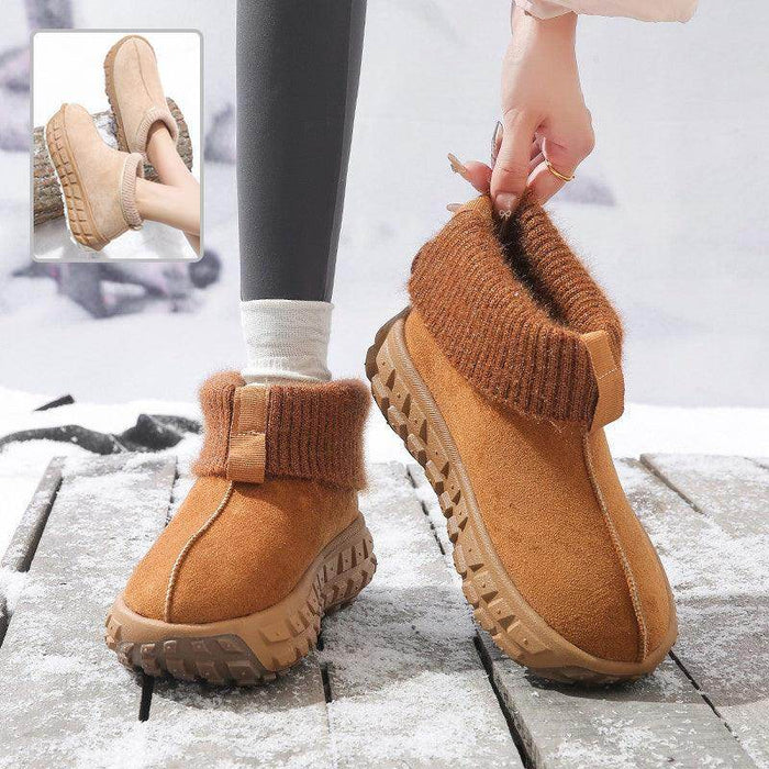 Winter Snow Boots With Anti-slip Tire-sole Design Fashion - Magellan Fashion Shop