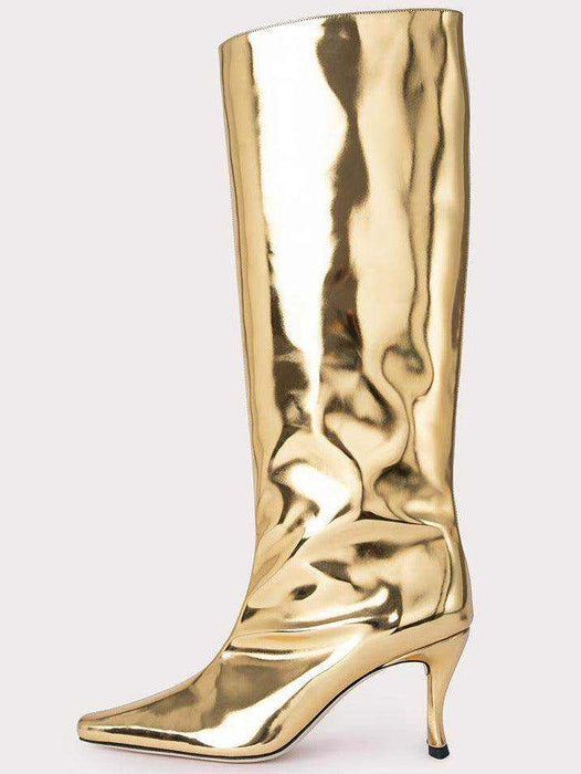 New Style Square Head Cowboy Boot Women - Magellan Fashion Shop