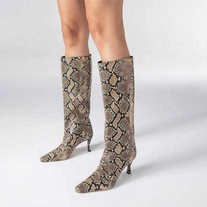 New Style Square Head Cowboy Boot Women - Magellan Fashion Shop