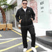 Tracksuit Men Set Autumn Clothes Plus Size Jacket Sport - Magellan Fashion Shop
