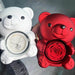 Rotating Bear Gift Box Rose Jewelry Box - Magellan Fashion Shop