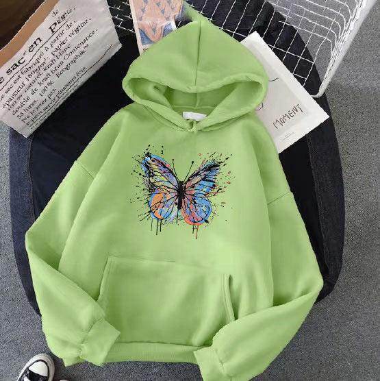 Plus Size Loose Hooded Sweater For Women - Magellan Fashion Shop