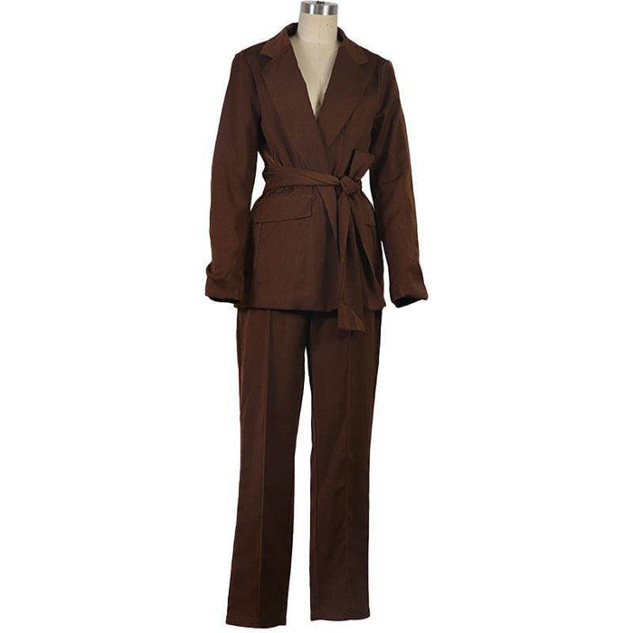 Women's Fashion Temperament Two-piece Suit - Magellan Fashion Shop