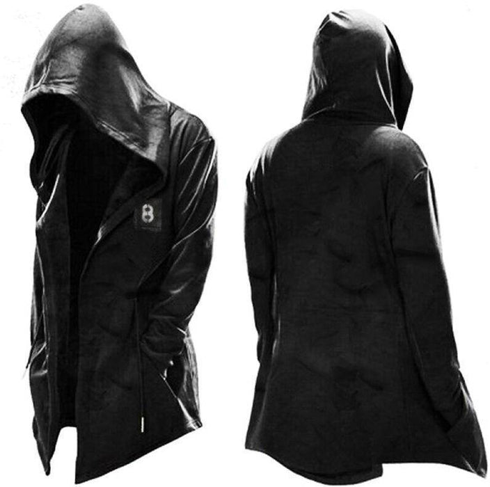 Men's Clothing New Cloak Simple Casual Hooded - Magellan Fashion Shop