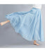 Lady Literature Plus Size Cotton And Linen Skirt - Magellan Fashion Shop