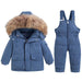 Boys' Suit Two-piece Suit Girls' Overalls Jumpsuit - Magellan Fashion Shop