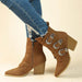 Chunky Heel Design Retro Mid-calf Boot ter Shoes For Women - Magellan Fashion Shop