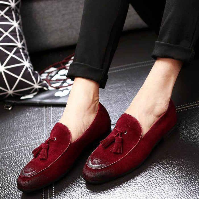 Pea shoes leather shoes for men - Magellan Fashion Shop