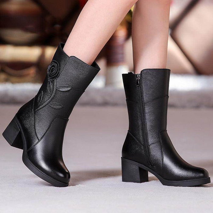 Women's Plush Warm Cotton Boots - Magellan Fashion Shop