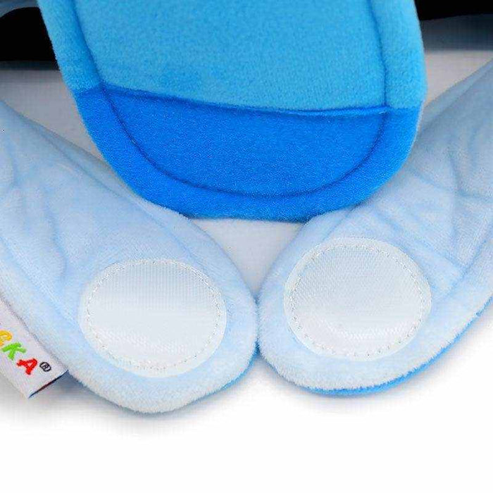 Cute Cartoon Animal Baby Toddler Anti-collision Hat with soft padding and adjustable straps for head protection