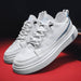 Men's Spring And Autumn Leather Sneakers - Magellan Fashion Shop