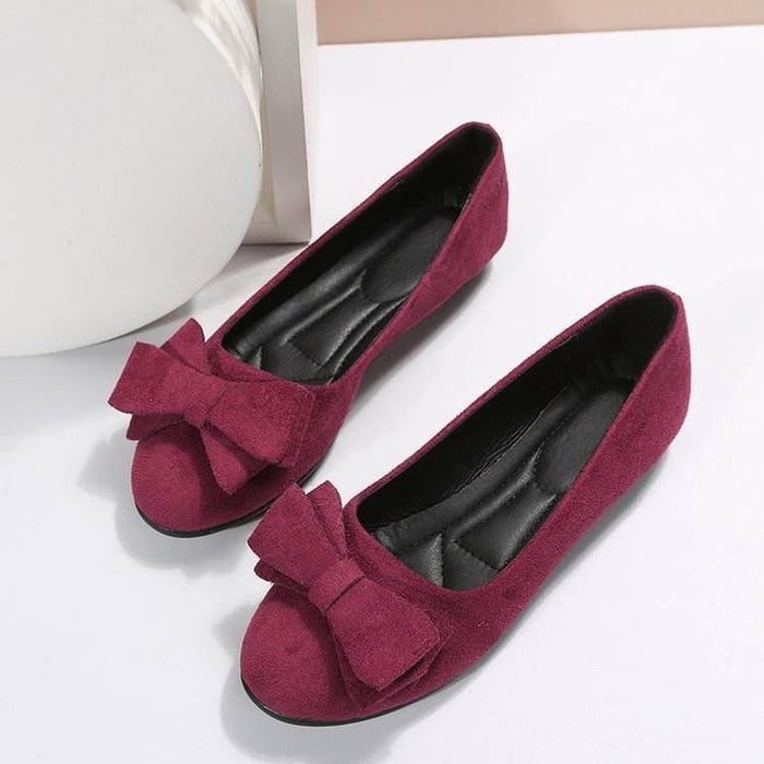 Fashion Bowknot Flats Shoes - Magellan Fashion Shop