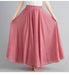 Lady Literature Plus Size Cotton And Linen Skirt - Magellan Fashion Shop