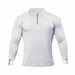 Men's fitness sports long-sleeved polo shirt in plain design for spring and autumn