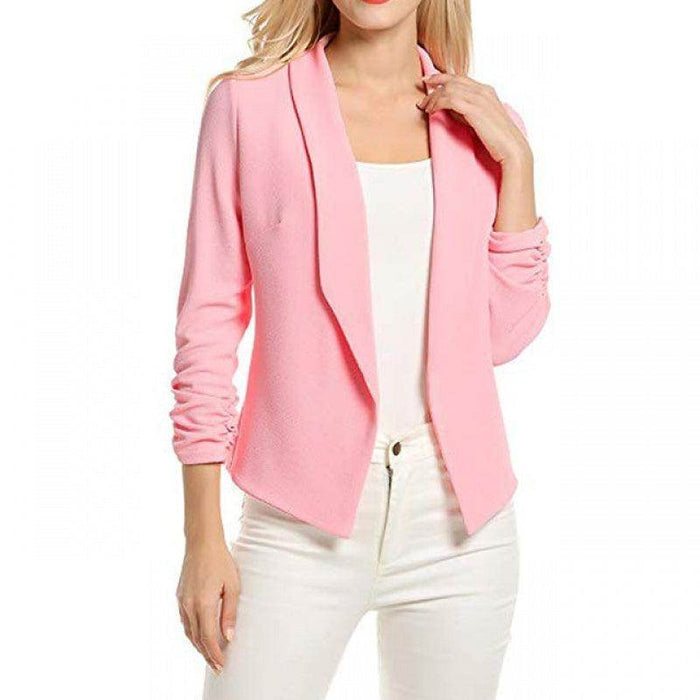 Cardigan Suit Jacket Work New Autumn Women Office Coat - Magellan Fashion Shop