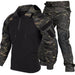 Black And Gray Industrial Attack SP2 Tactical Top Battle Suit - Magellan Fashion Shop