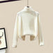 Women's Sweater Down Cotton Jacket Casual Pants Set - Magellan Fashion Shop