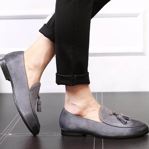 Pea shoes leather shoes for men - Magellan Fashion Shop