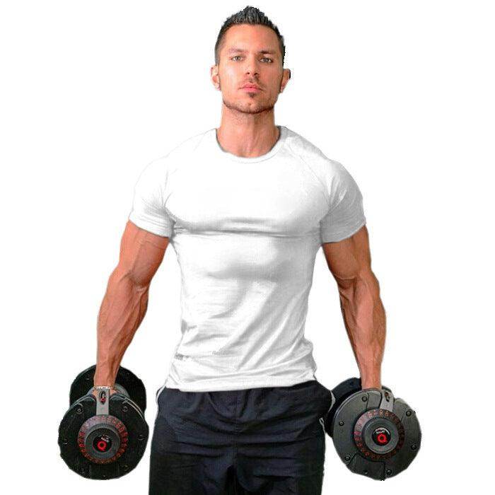 Pure monochrome fitness t-shirt - Magellan Fashion Shop