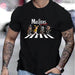 The Masters Of Rock Graphic Men's Short Sleeved T-shirt - Magellan Fashion Shop