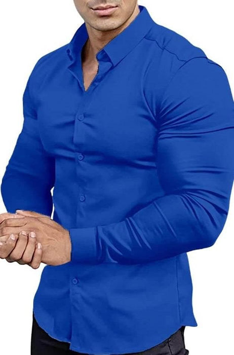 Men's Non-ironing Professional Anti-wrinkle Casual Shirt - Magellan Fashion Shop