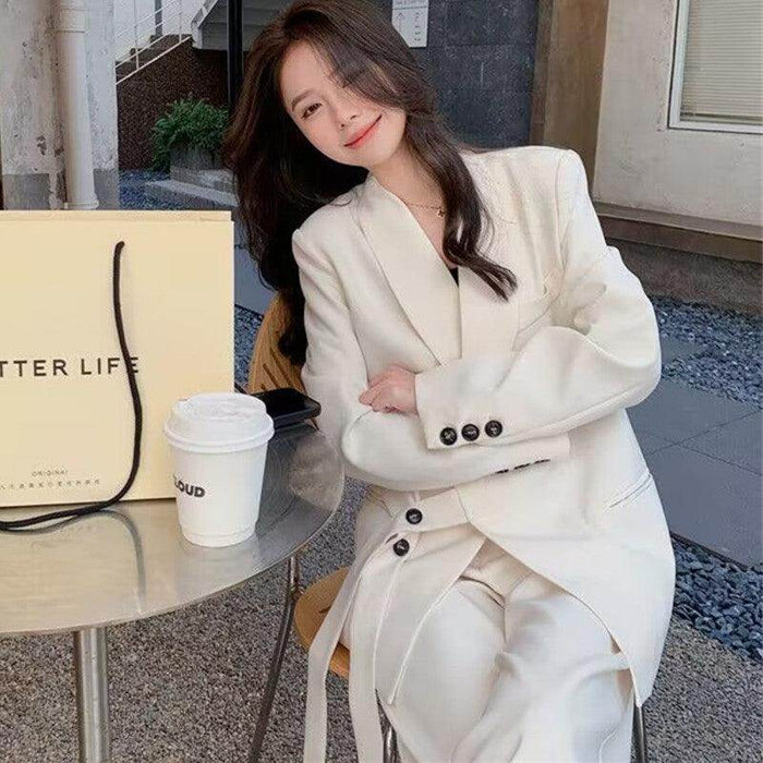 Suit Two-piece Suit Casual Small Suit Women - Magellan Fashion Shop