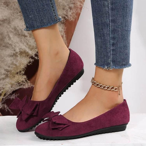 Fashion Bowknot Flats Shoes - Magellan Fashion Shop