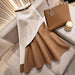 Women's Winter Brown Contrast Skirt - Magellan Fashion Shop