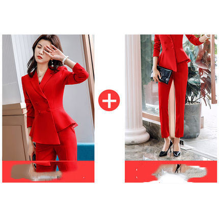 British style double breasted suit