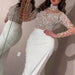Golden bag hip ball gown dress - Magellan Fashion Shop