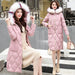 Autumn and winter hooded fur collar long coat - Magellan Fashion Shop