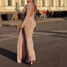 Women's Waist-baring Slim-fit Muses Long Dress - Magellan Fashion Shop