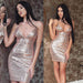 Strap sequin dress - Magellan Fashion Shop