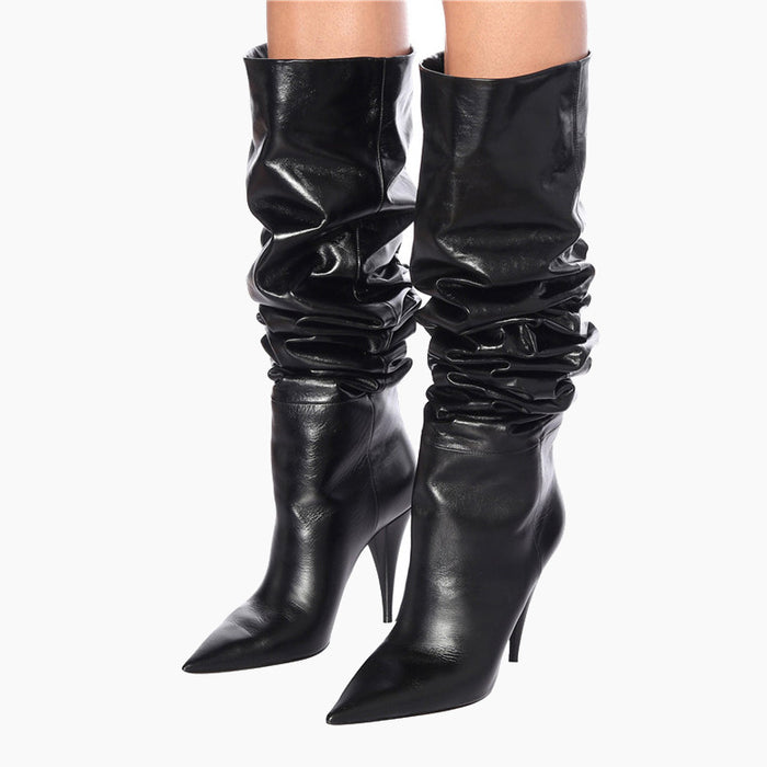 Plus Size High Leg Boot