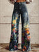 European And American Plus Size Women's Denim Casual Pants - Magellan Fashion Shop