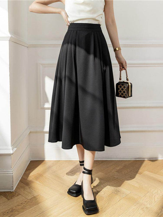 Skirt Women's High Waist Mid Length Slim - Magellan Fashion Shop