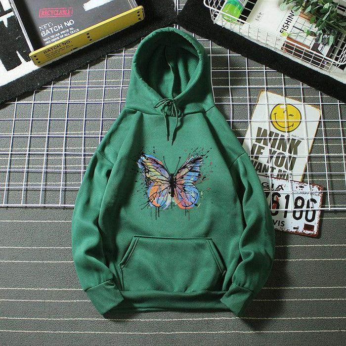 Plus Size Loose Hooded Sweater For Women - Magellan Fashion Shop
