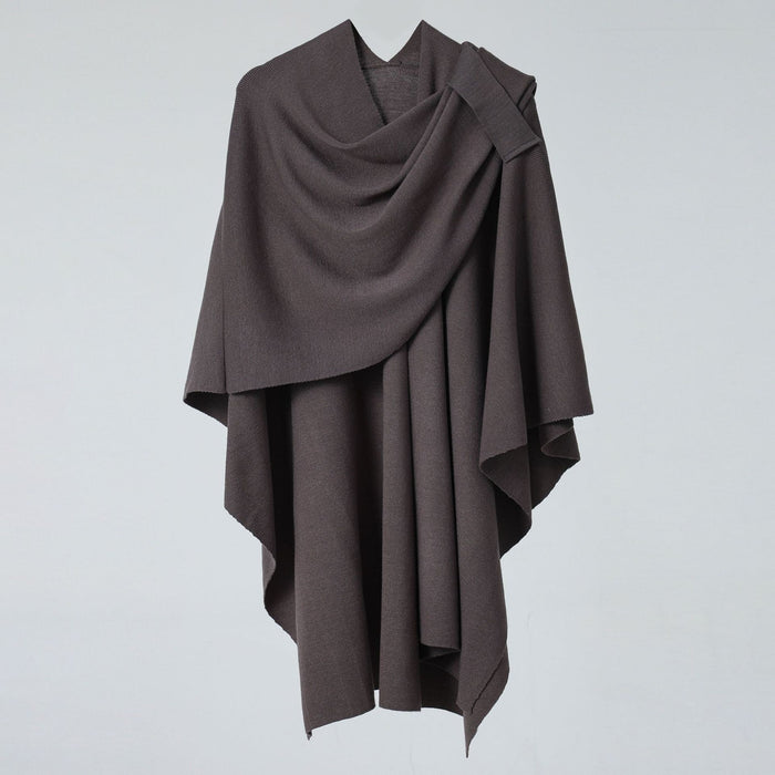 Solid Color Simple Side Strap Shawl Knitted Shoulder Strap