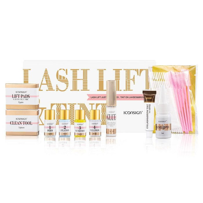 ICONSIGN Lash Lift EyeLash Eyebrow Dye Tint Kit Lashes Perm Set Brow Lamination - Magellan Fashion Shop
