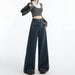 Draping Mop All-matching Straight Jeans For Women - Magellan Fashion Shop