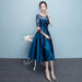 Western Style Summer Banquet Mid-length Elegant Party - Magellan Fashion Shop