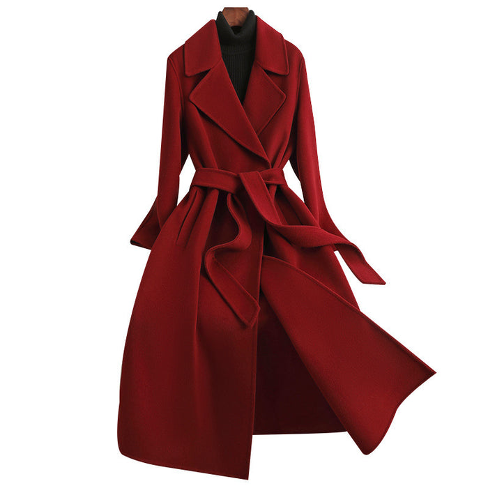 Autumn And Winter Woolen Coat Women