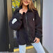 Winter Zipper Jacket Fashion Lapel Plush Cardigan Coat With Pockets Women's Clothing - Magellan Fashion Shop