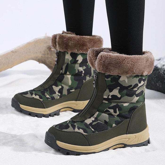 High-top Plus Size Cotton Shoes Women's Thickened - Magellan Fashion Shop