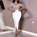 Golden bag hip ball gown dress - Magellan Fashion Shop