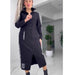 European And American Leisure Fashion Solid Color Long Sleeve Dress - Magellan Fashion Shop