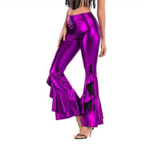 Women's Bright Slim-fit Imitation Leather - Magellan Fashion Shop