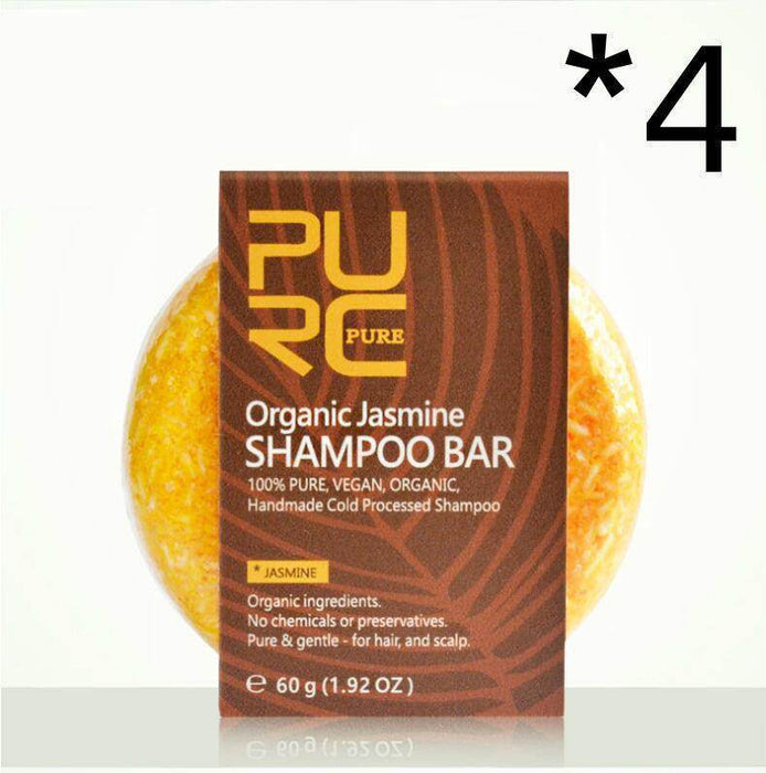 Anti-Dandruff, Oil-Control Nourishing Handmade -Flower Root And Ginger Shampoo Soap - Magellan Fashion Shop
