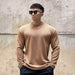 Fashion Men's Round Neck Pullover Long Sleeve Bottoming Shirt - Magellan Fashion Shop