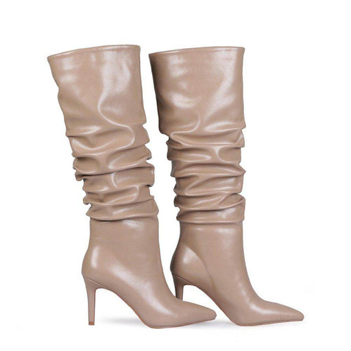 Pleated mid boot - Magellan Fashion Shop